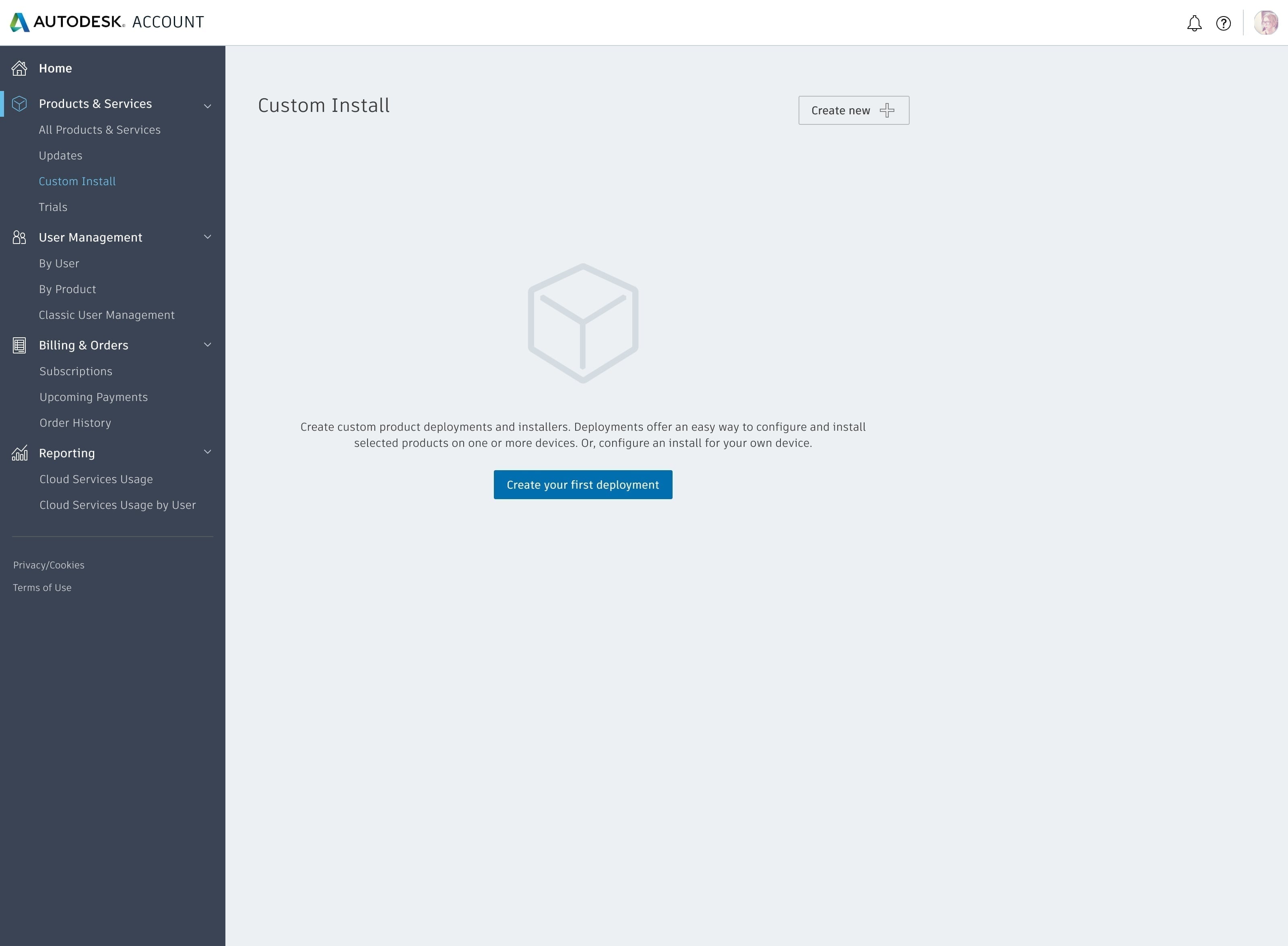 Early research mapping installer patterns and workflows across Autodesk's product suite