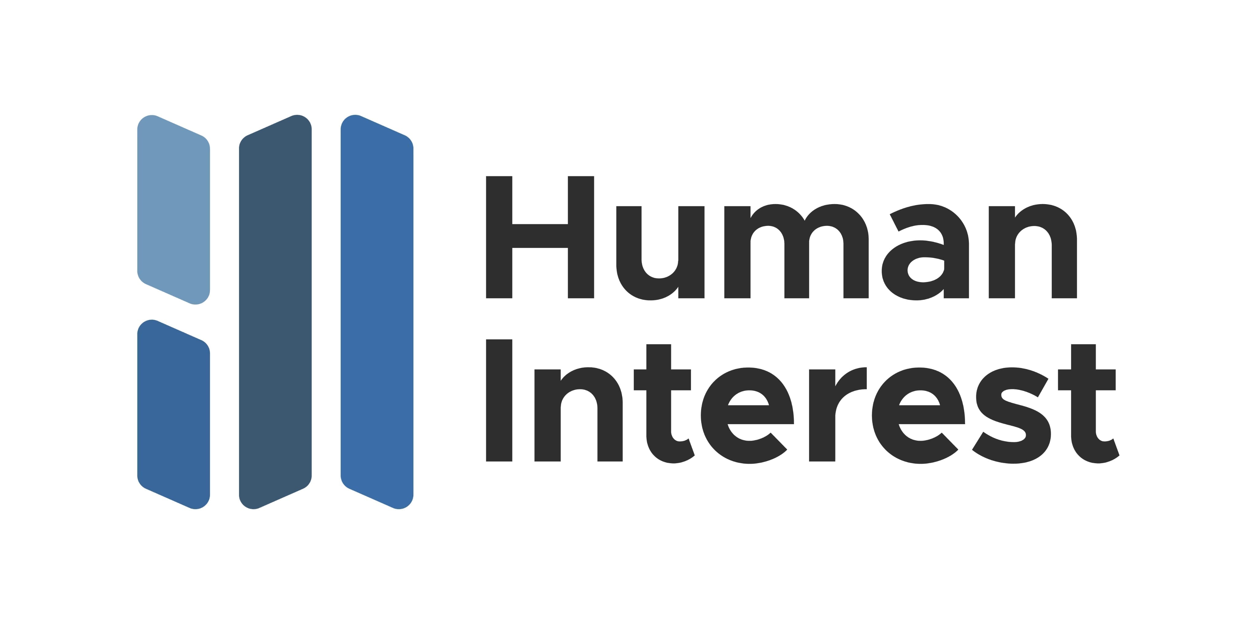 The refined Human Interest logo and typography system