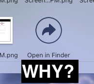A screenshot showing a dumb stack